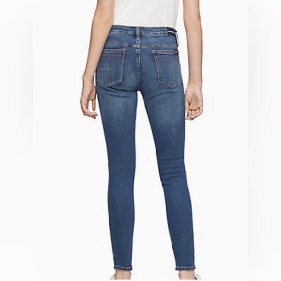 Calvin Klein Denim - CALVIN KLEIN Ultra High Rise Skinny Jeans Womens Size 4 Dark Wash Classic